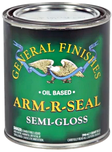 General Finishes Arm-R-Seal Semi-Gloss  Quart 