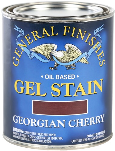 General Finishes Gel Stain Georgian Cherry Quart 