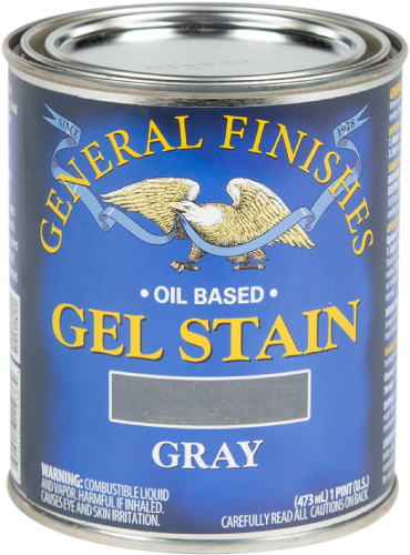 General Finishes Gel Stain Gray Pint 