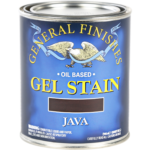 General Finishes Gel Stain Java Quart 