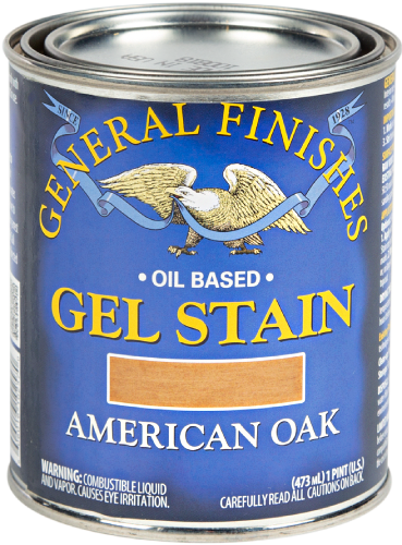 General Finishes Gel Stain American Oak Pint 