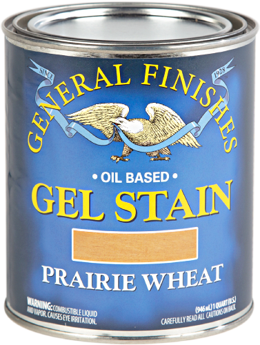 General Finishes Gel Stain Prairie Wheat Quart 