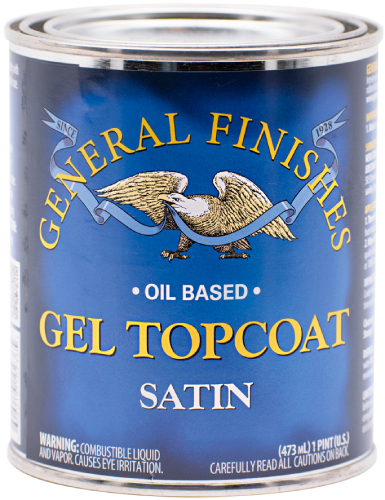 General Finishes Gel Top Coat Satin Pint 