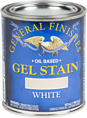 General Finishes Gel Stain White Pint 