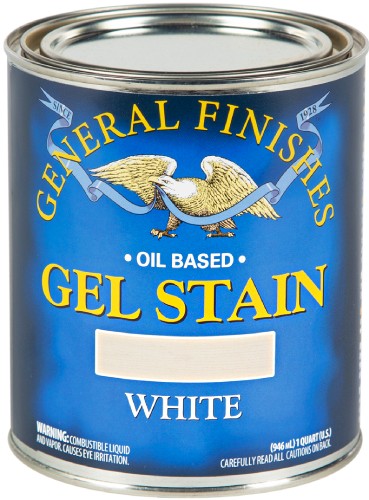 General Finishes Gel Stain White Quart 