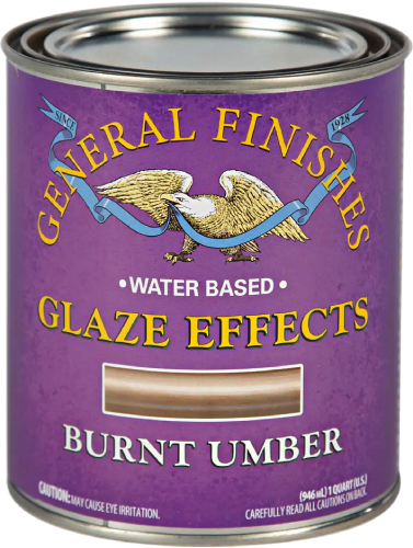 General Finishes Glaze Effects Burnt Umber Pint 