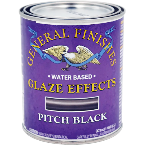 General Finishes Glaze Effects Pitch Black Pint 