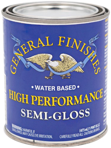 General Finishes High Performance Semi-Gloss Pint 