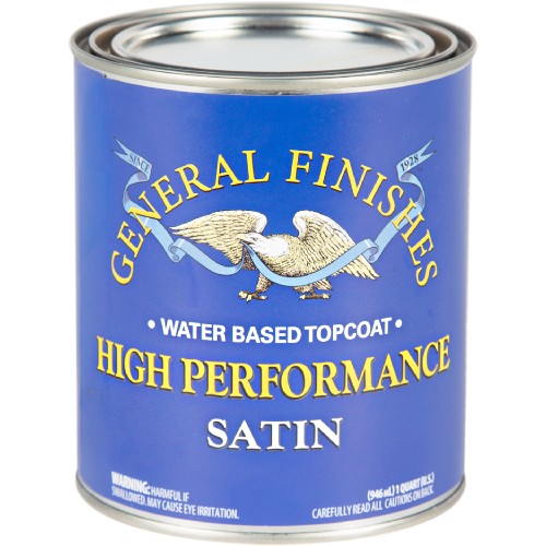 General Finishes High Performance Poly Satin Quart 