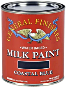 General Finishes Milk Paint Coastal Blue Quart 