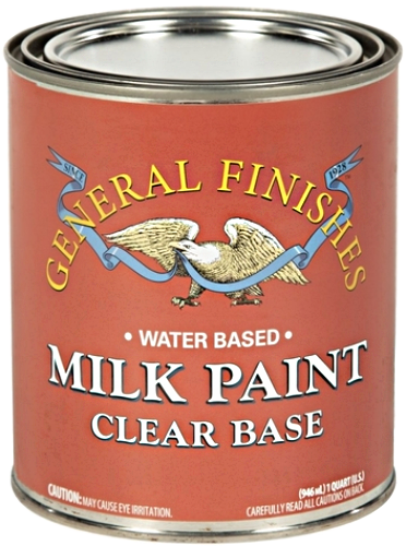 General Finishes Milk Paint Clear Base Quart 