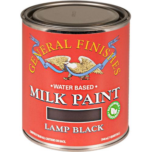 General Finishes Milk Paint Lamp Black Quart 