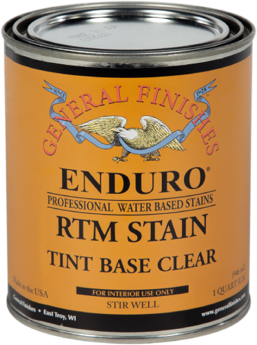 General Finishes RTM Tint Base Clear Quart 