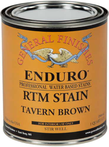 General Finishes RTM Tavern Brown Quart 
