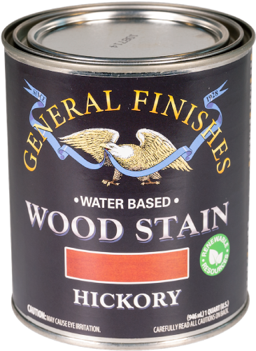 General Finishes Water Base Stain Hickory Quart 