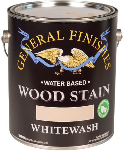 General Finishes Water Base Stain Whitewash Gallon 