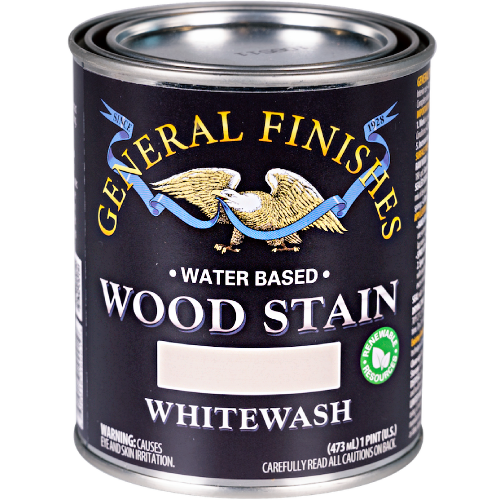 General Finishes Water Base  Stain Whitewash Pint 