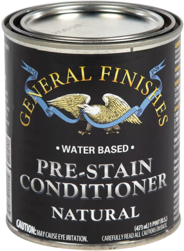 General Finishes Water Base Pre-Stain Conditioner Natural Pint 