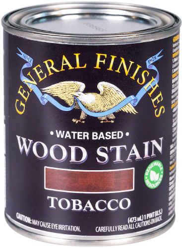 General Finishes Water Base  Stain Tobacco Pint 