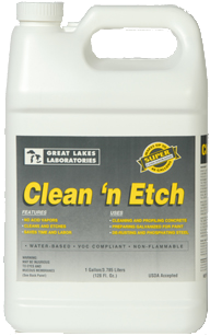 Great Lakes Labs Clean'N Etch Gallon 