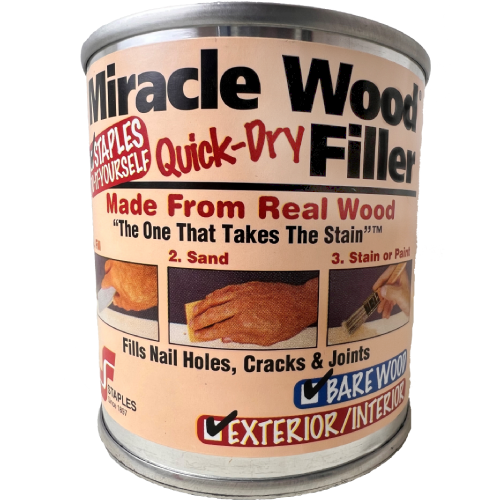 Miracle Wood Filler   1/2lb 