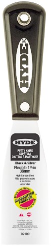 Hyde Black&Silver Flex Putty Knife 1-1/2" 