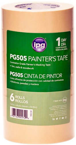 Intertape Pg-505 Masking Tape  1.5"x60yd (24 Case) 