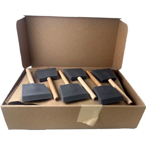 Jen Brush Foam Paint Brush 3" (36 Box) 