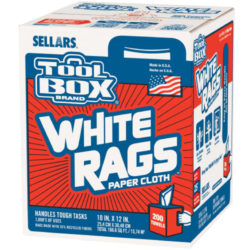 Sellars Box of Rags  200/Box 