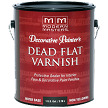 Modern Masters Dead Flat Interior Varnish gallon clear matte water-based finish 