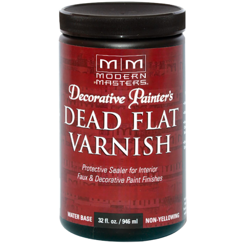 Modern Masters Dead Flat Interior Varnish Quart 
