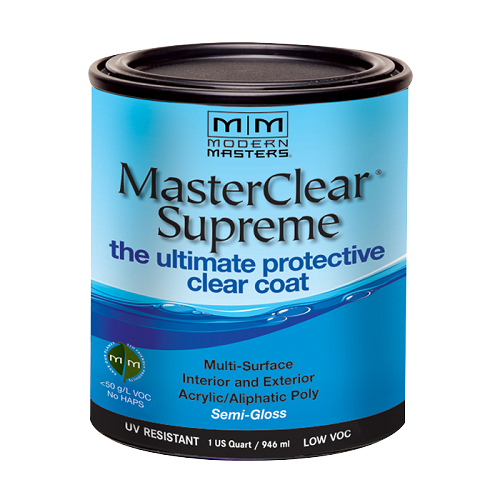 Modern Masters Masterclear Supreme Semi-Gloss Quart 