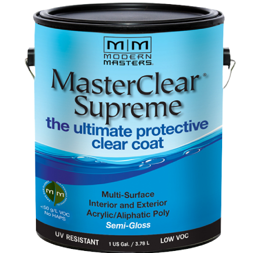 Modern Masters Masterclear Supreme Semi-Gloss Gallon 