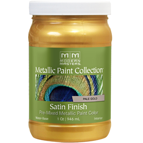 Modern Masters Metalic Paint Pale Gold Quart 