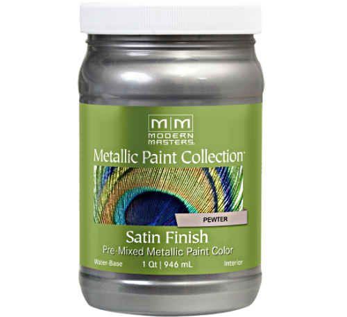 Modern Masters Metalic Paint Pewter Quart 