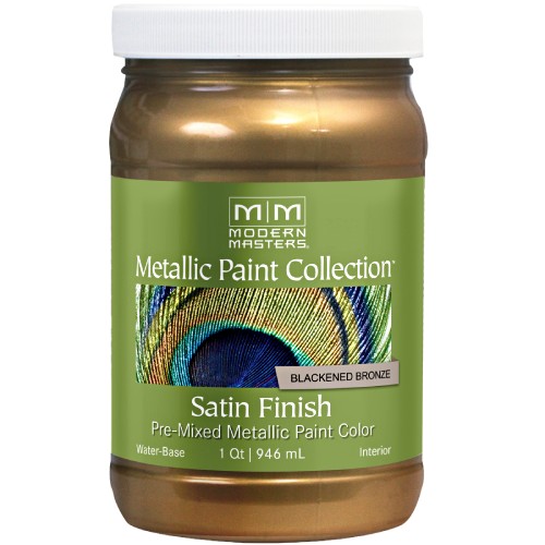 Modern Masters Metalic Paint Blackened Bronze Quart 