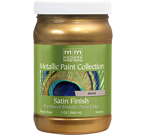 Modern Masters Metalic Paint Brass Quart 
