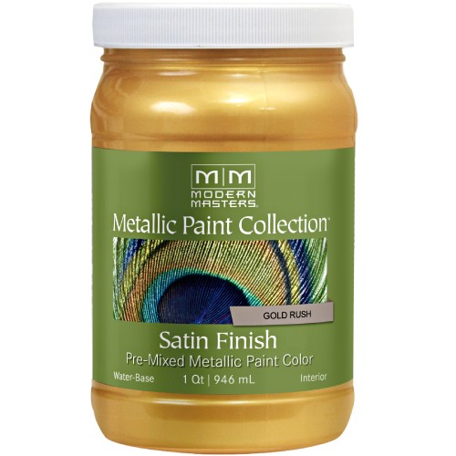 Modern Masters Metalic Paint Gold Rush Quart 