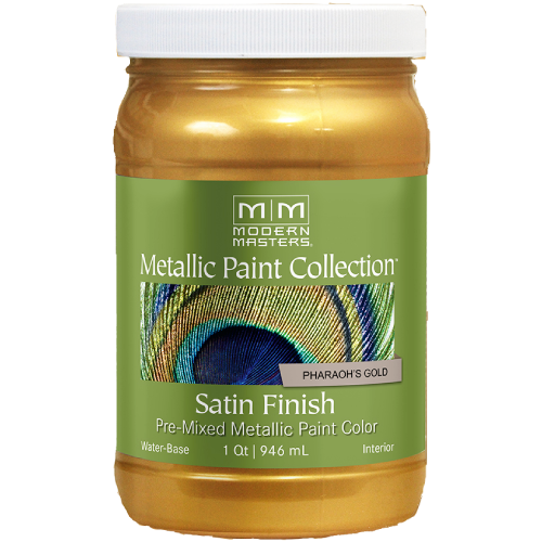 Modern Masters Metalic Paint Pharaoh's Gold Quart 