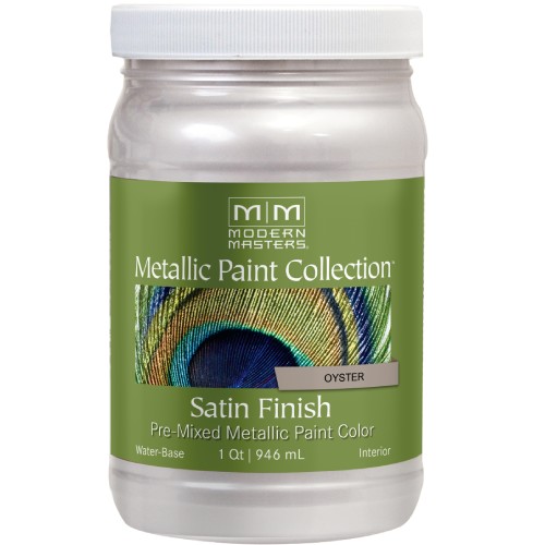 Modern Masters Metalic Paint Oyster Quart 