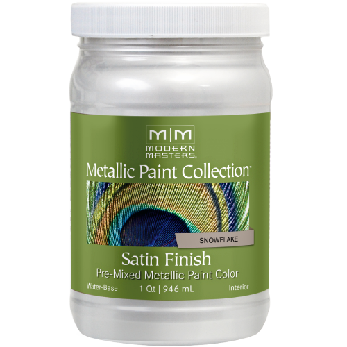 Modern Masters Metalic Paint Snowflake Quart 