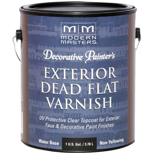Modern Masters Exterior Dead Flat Varnish Gallon 