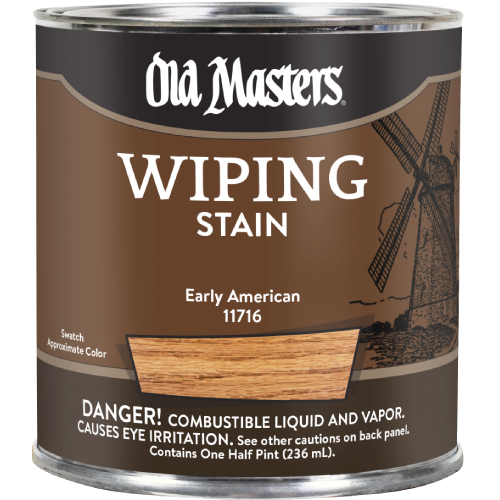 Old Masters Wiping Early American Half Pint 