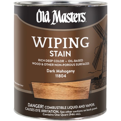 Old Masters Wiping Dark Mahogany Quart 