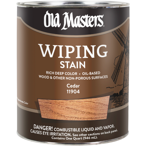 Old Masters Wiping Cedar Quart 