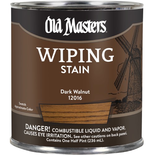 Old Masters Wiping Dark Walnut Half Pint 