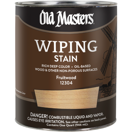 Old Masters Wiping Fruitwood Quart 