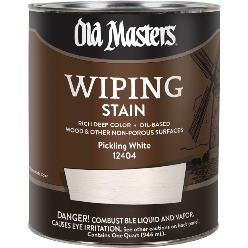 Old Masters Wiping Pickle White Quart 