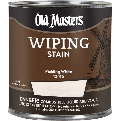 Old Masters Wiping Pickle White Half Pint 