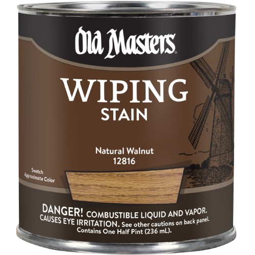 Old Masters Wiping Natural Walnut Half Pint 
